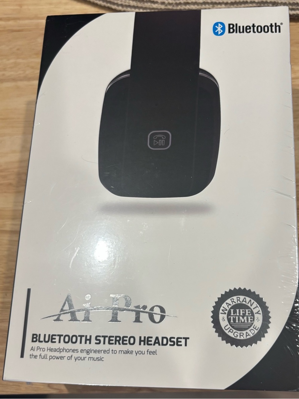 Ai-Pro Bluetooth Stereo Headset - Black